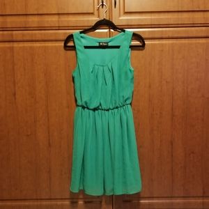 Green Chiffon Dress